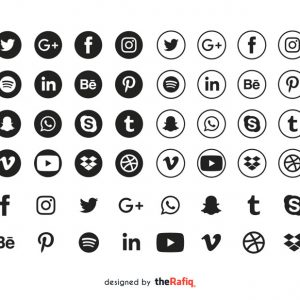 Popular Social Media Logo Collection