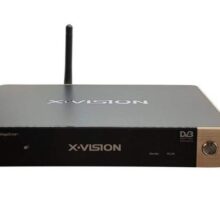 اندروید باکس ایکس ویژن مدل XSMT-320k به همراه آنتن رومیزی پروویژن DVB-T601