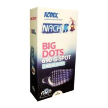 کاندوم خاردار ناچ کدکس مدل BIG DOTS بسته 10 عددی