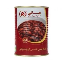 کنسرو لوبیا چیتی با سس گوجه فرنگی هانی مقدار ۳۸۰ گرم