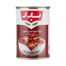 خوراک لوبیا چیتی با قارچ بدر مقدار ۴۲۰ گرم