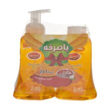 مایع دستشویی فوم هگزان مدل Peach حجم 500 میلی لیتر بسته 2 عددی