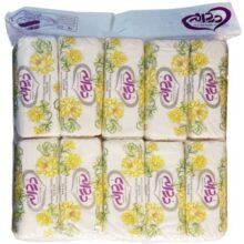 دستمال کاغذی دوردانه مدل Ultra Soft Sunflower بسته 10 عددی