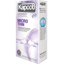 کاندوم کاپوت مدل Micro Thin بسته 12 عددی