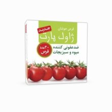 قرص ضدعفونی کننده میوه و سبزیجات ژاول پارت مدل Effervescent بسته 20 عددی