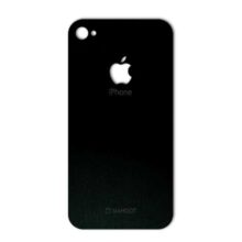 برچسب تزئینی ماهوت مدل Black-suede Special مناسب برای گوشی iPhone 4s