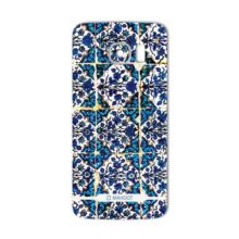 برچسب تزئینی ماهوت مدل Traditional-tile Design مناسب برای گوشی Samsung S6 Edge