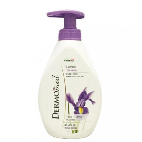 مایع دست و صورت کرمی درمومد مدل talc & irish مقدار 300 میلی لیتر 1 مایع دست و صورت کرمی درمومد مدل talc & irish مقدار 300 میلی لیتر