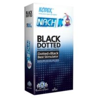 کاندوم ناچ کدکس مدل BLACK DOTTED بسته 6 عددی