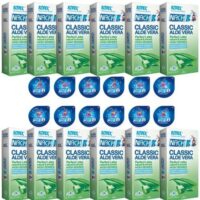 کاندوم ناچ کدکس مدل ALOEVERA مجموعه 12 عددی به همراه کاندوم ناچ کدکس مدل بلیسر بسته 12 عددی