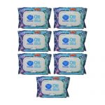 دستمال مرطوب پاک کننده آرایش دافی مدل Q10 Stop acne بسته 50 عددی مجموعه 7 عددی