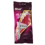 خود تراش 5 عددی سیلور مدل Rubber Grip