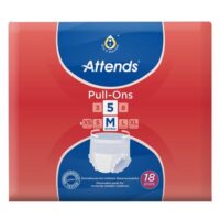 پوشک بزرگسال اتندز 5 قطره سایز Medium بسته 18 عددی