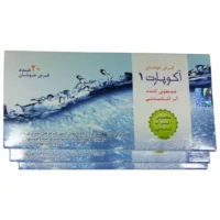 قرص تصفیه آب 1 لیتری آکوپارت مدل Aqu1L بسته 60 عددی
