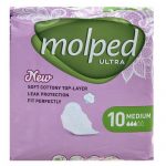 نوار بهداشتی مولپد مدل Ultra Medium بسته 10 عددی