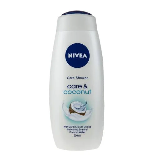 شامپو بدن نیوآ مدل Care And Coconut حجم 500 میلی لیتر