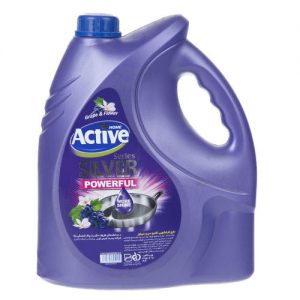 مایع ظرفشویی اکتیو مدل Grape and Flower مقدار 3750 گرم