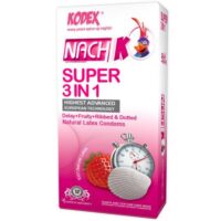 کاندوم کدکس مدل Super 3 In 1 بسته 12 عددی