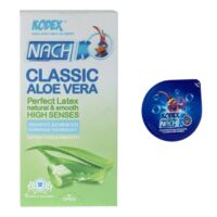 کاندوم نازک مدل بلیسر کدکس به همراه یک بسته کدکس مدل Classic Aloe Vera بسته 12 عددی