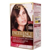 کیت رنگ مو لورآل شماره 4 Excellence
