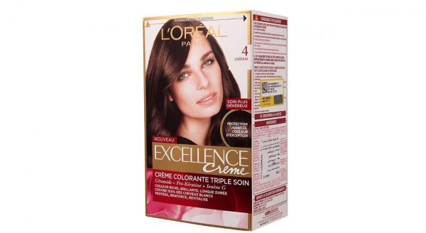 کیت رنگ مو لورآل شماره 4 Excellence