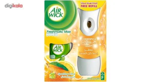 اسپری خوشبو کننده خودکار ایرویک مدل Freshmatic Max Sparkling Citrus