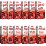 کاندوم ناچ کدکس مدل DOUBLE POMOGRANET مجموعه 12 عددی
