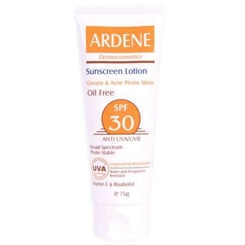 لوسیون ضدآفتاب آردن SPF30 فاقد چربی حجم 75 گرم 1 لوسیون ضدآفتاب آردن SPF30 فاقد چربی حجم 75 گرم