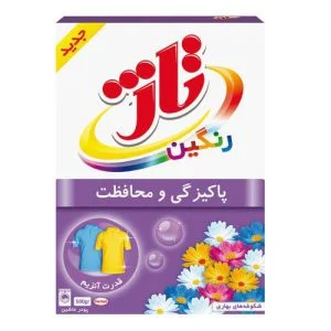 پودر ماشین لباسشویی تاژ مدل Color بسته 500 گرمی