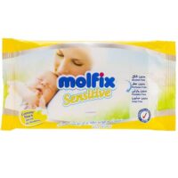 دستمال مرطوب مولفیکس مدل Sensitive – بسته 20 عددی