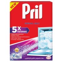 نمک ظرفشویی پریل مدل 5X Performance بسته 2 کیلوگرمی