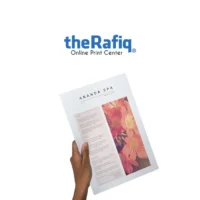 تراکت A4 گلاسه 135 گرم