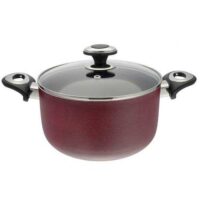 قابلمه گرانیتا زرساب با در شیشه ای مدل GT-420 سایز 20