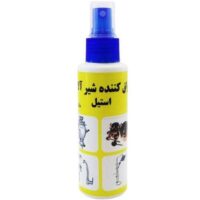 اسپری تمیز کننده و براق کننده شیرآلات و استیل مدل نانو حجم 120 میلی لیتر