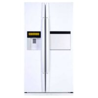 یخچال فریزر اسنوا ساید بای ساید 27 فوت  S8-2280LW Counter سفید چرمی