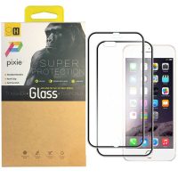 محافظ صفحه نمایش و پشت گوشی تمام چسب شیشه ای پیکسی مدل Titanium مناسب برای گوشی اپل آیفون 8 پلاس محافظ صفحه نمایش و پشت گوشی تمام چسب شیشه ای پیکسی مدل Titanium مناسب برای گوشی اپل آیفون 8 پلاس