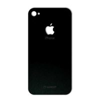 برچسب تزئینی ماهوت مدل Black-suede Special مناسب برای گوشی iPhone 4s