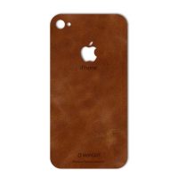 برچسب تزئینی ماهوت مدل Buffalo Leather مناسب برای گوشی iPhone 4s