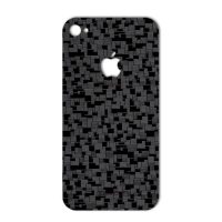 برچسب تزئینی ماهوت مدل Silicon Texture مناسب برای گوشی iPhone 4s