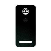 برچسب تزئینی ماهوت مدل Black-suede Special مناسب برای گوشی Motorola Moto Z2 Force