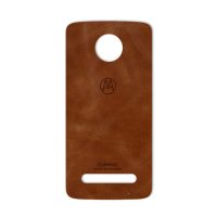 برچسب تزئینی ماهوت مدل Buffalo Leather مناسب برای گوشی Motorola Moto Z2 Play