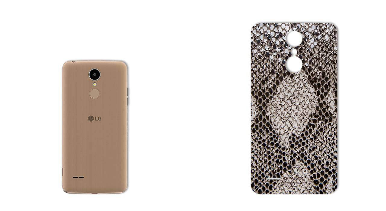 برچسب تزئینی ماهوت مدل Cobra-scale Leather مناسب برای گوشی LG K8 2017 - تصویر 3