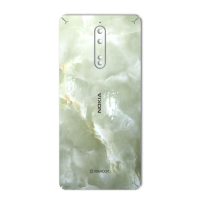 برچسب تزئینی ماهوت مدل Marble-light Special مناسب برای گوشی Nokia 8