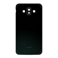 برچسب تزئینی ماهوت مدل Black-suede Special مناسب برای گوشی Samsung J7 Duo