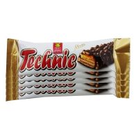 ویفر کاراملی با روکش کاکائو آناتا – 18گرم بسته 30 عددی