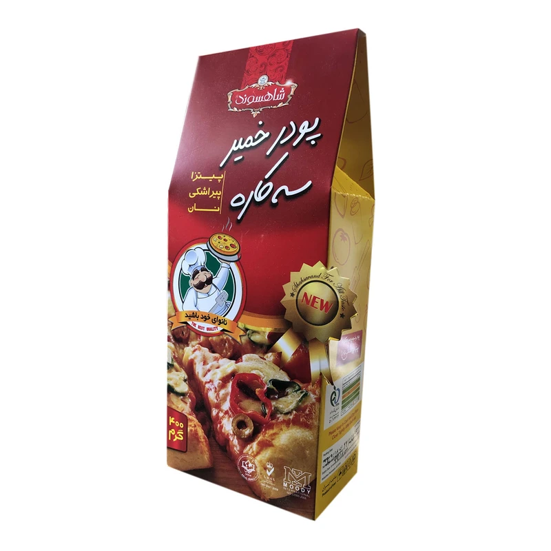 پودر خمیر سه کاره شاهسوند ۴۰۰ گرم