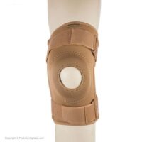 زانوبند پاک سمن مدل Neoprene With Four Spring سایز بزرگ
