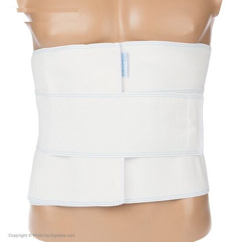 کمربند طبی پاک سمن مدل With Polyethylene Soft Bar سایز XXXL