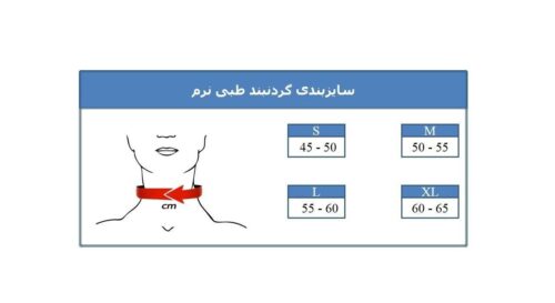گردن بند طبی پاک سمن مدل Soft Cervical Collar