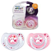 پستانک جریان آزاد دو عددی فیلیپس اونت 6-18 ماه PHILIPS AVENT